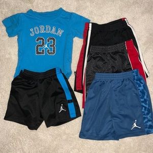 Jordan summer clothes lot for boys 24 m to 4 T